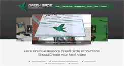Desktop Screenshot of greenbirdievideo.com